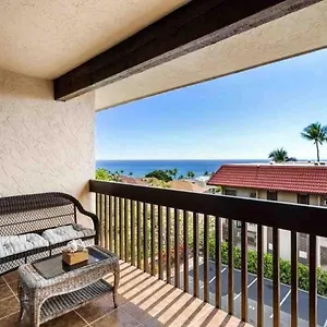 Family Friendly Bay View Ac Free Parking Walk To Village Apartment Kailua-Kona